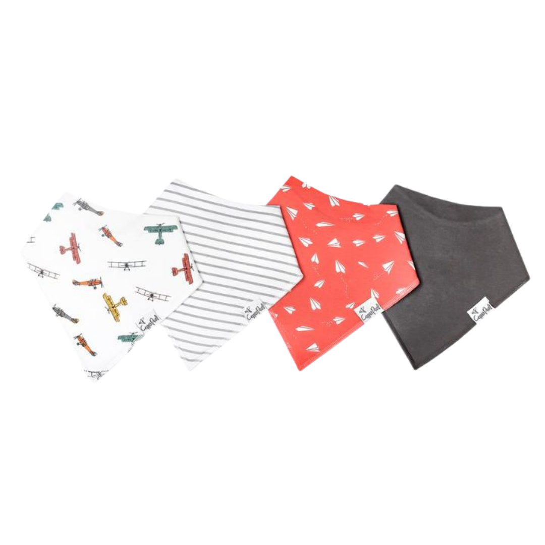 Ace Bandana Bibs - Copper Pearl