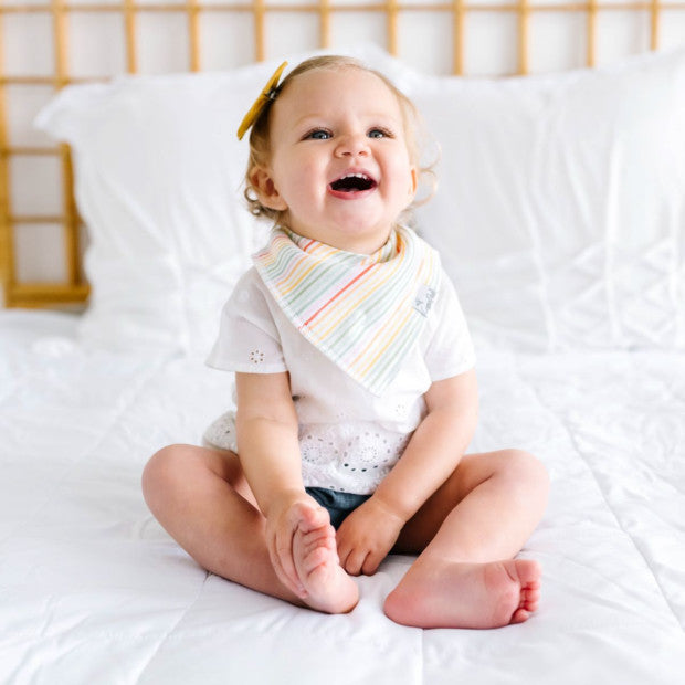 Leilani Bandana Bib Set (4 pack) - Copper Pearl