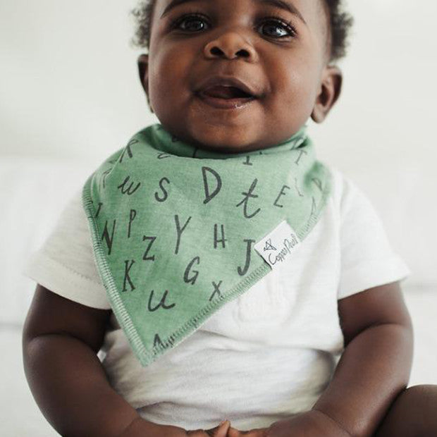 Chip Bandana Bib Set (4 pack) - Copper Pearl