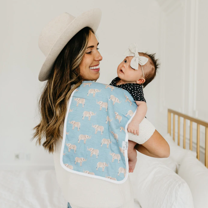 Peanut Burp Cloths - Copper Pearl
