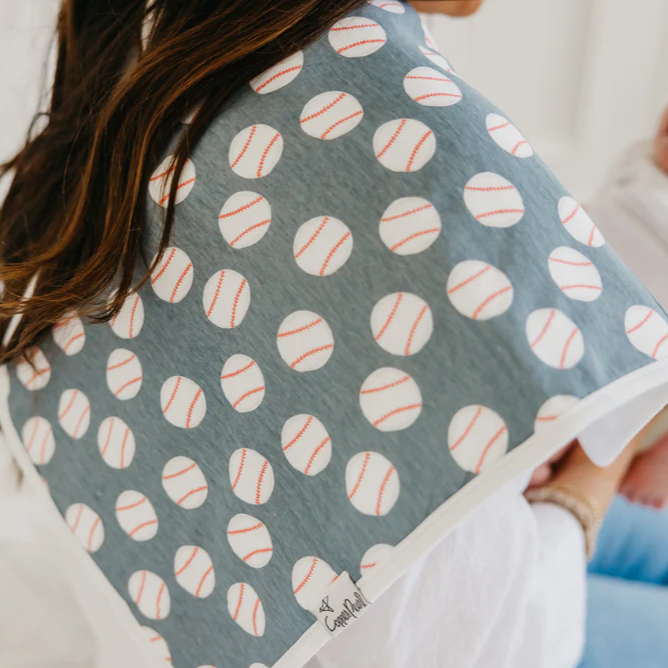 Slugger Burp Cloths - Copper Pearl