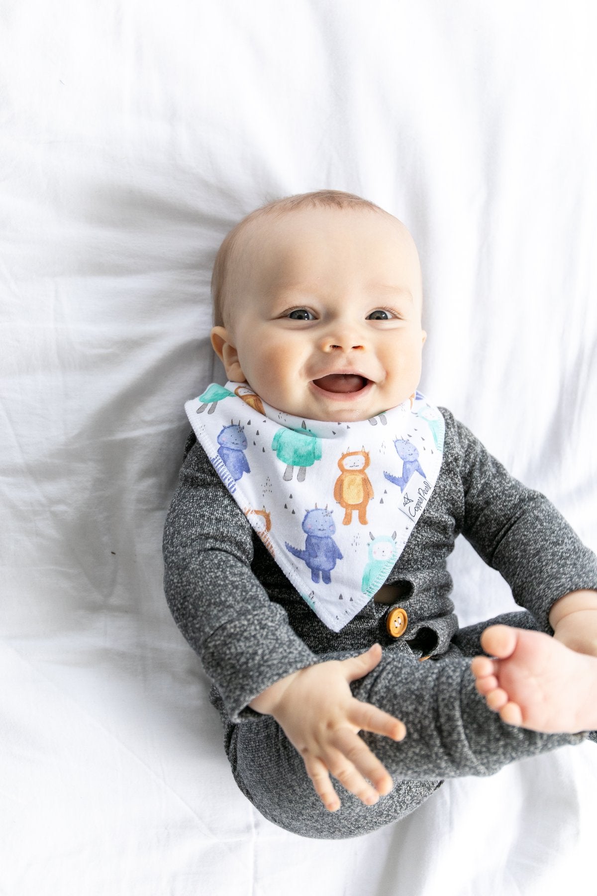 Max Bandana Bib Set (4 pack) - Copper Pearl
