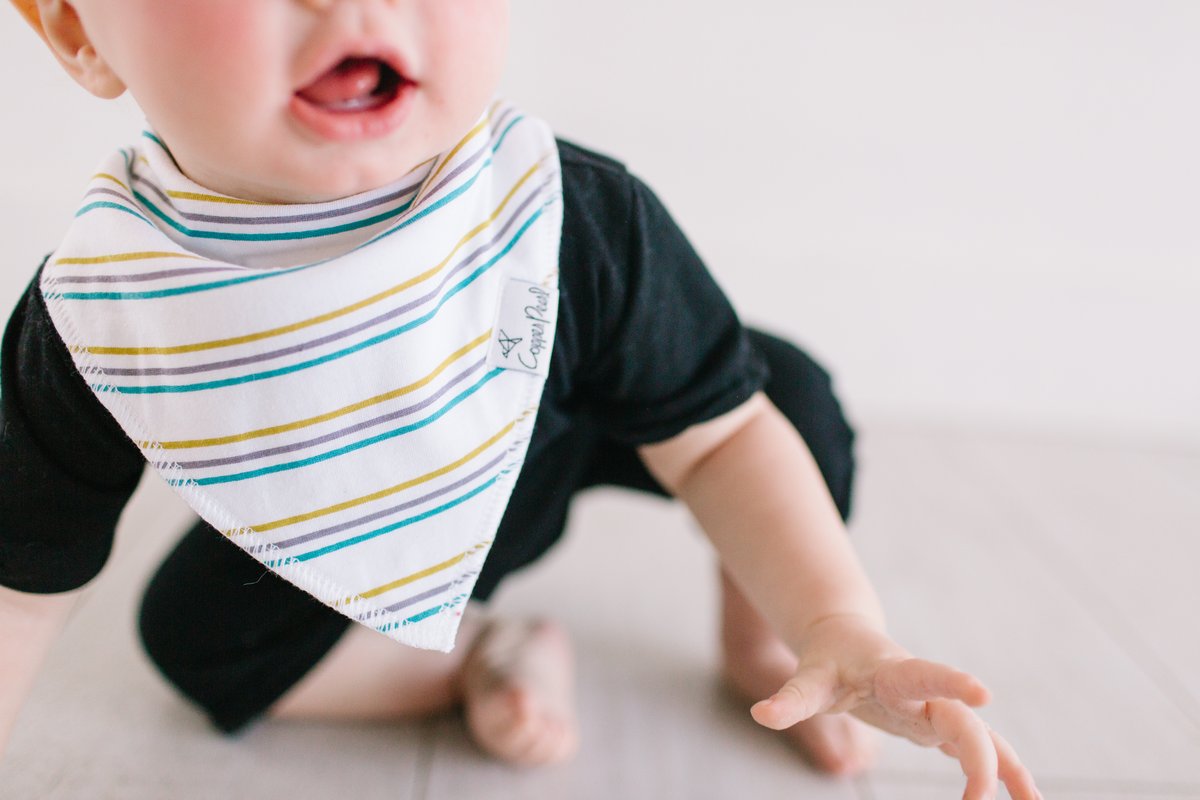 Max Bandana Bib Set (4 pack) - Copper Pearl
