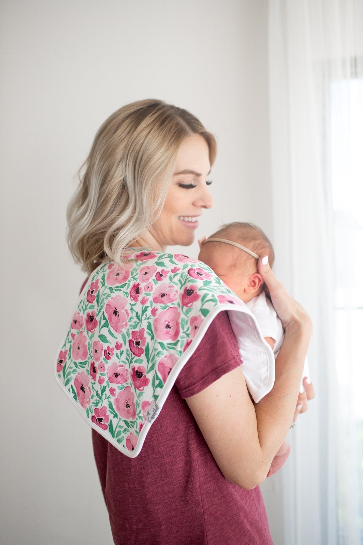 Bloom Burp Cloths (3 pack) - Copper Pearl