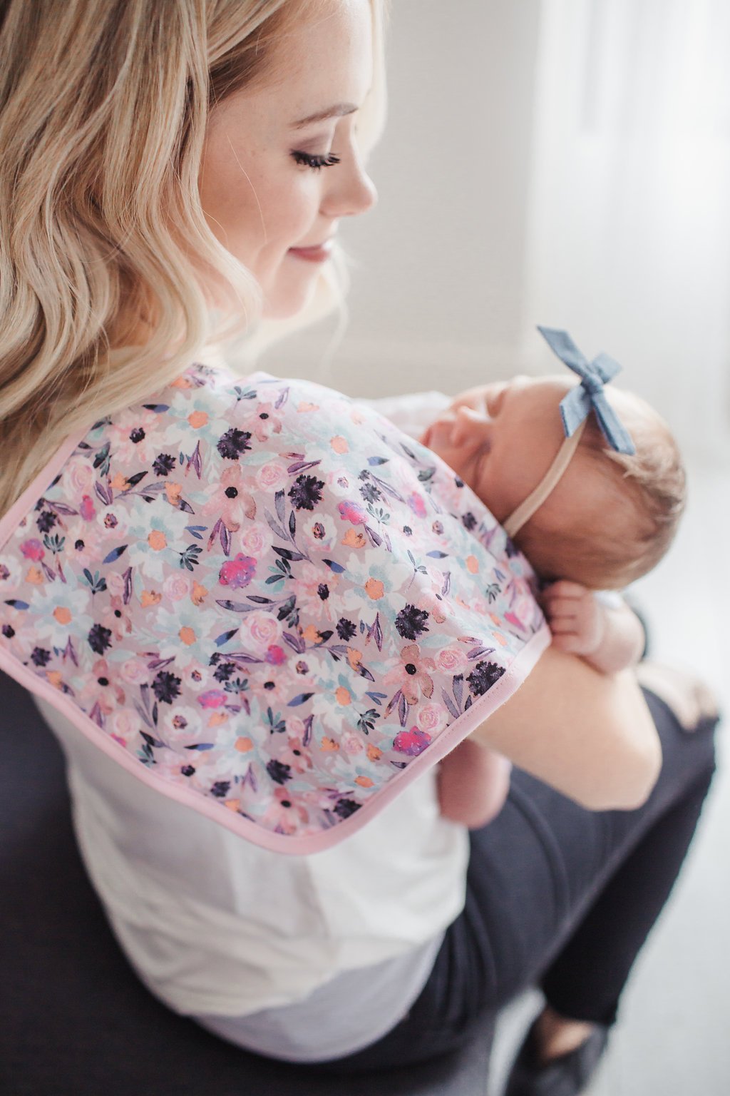 Morgan Burp Cloths (3 pack) - Copper Pearl