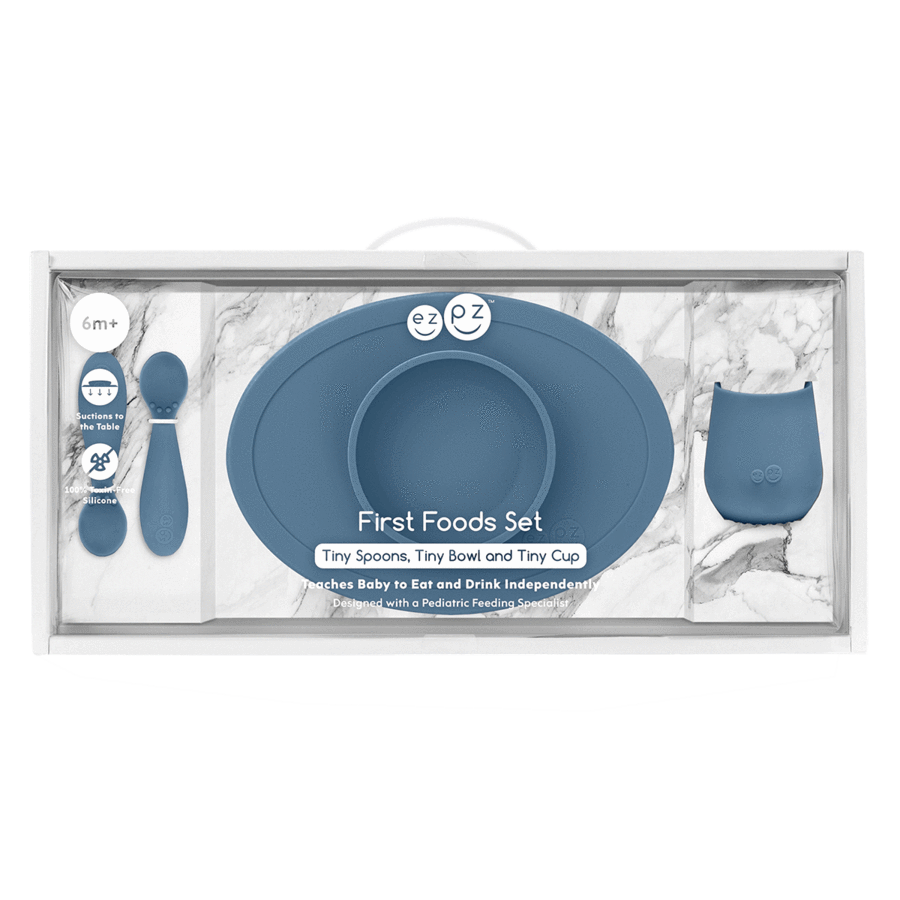 Indigo First Foods Set - ezpz