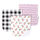 Rosie Burp Cloths (3 pack) - Copper Pearl