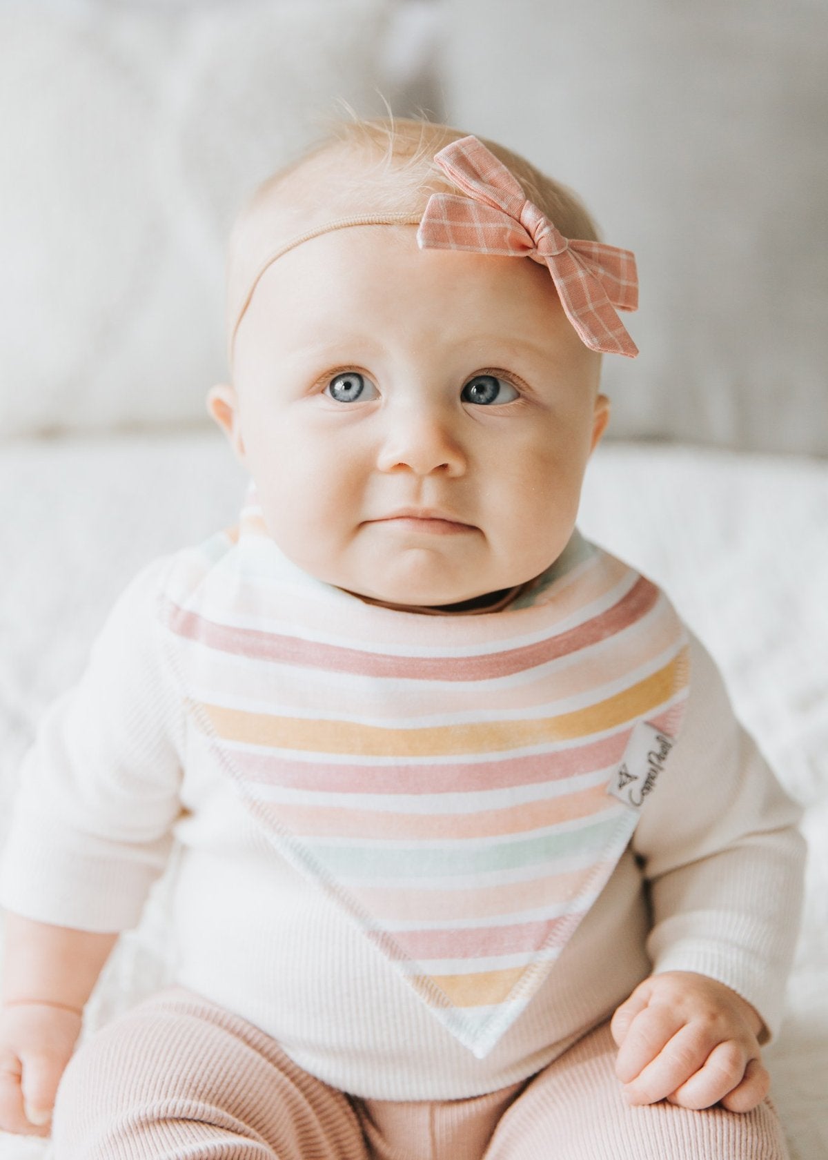 Enchanted Bandana Bib Set (4 pack) - Copper Pearl