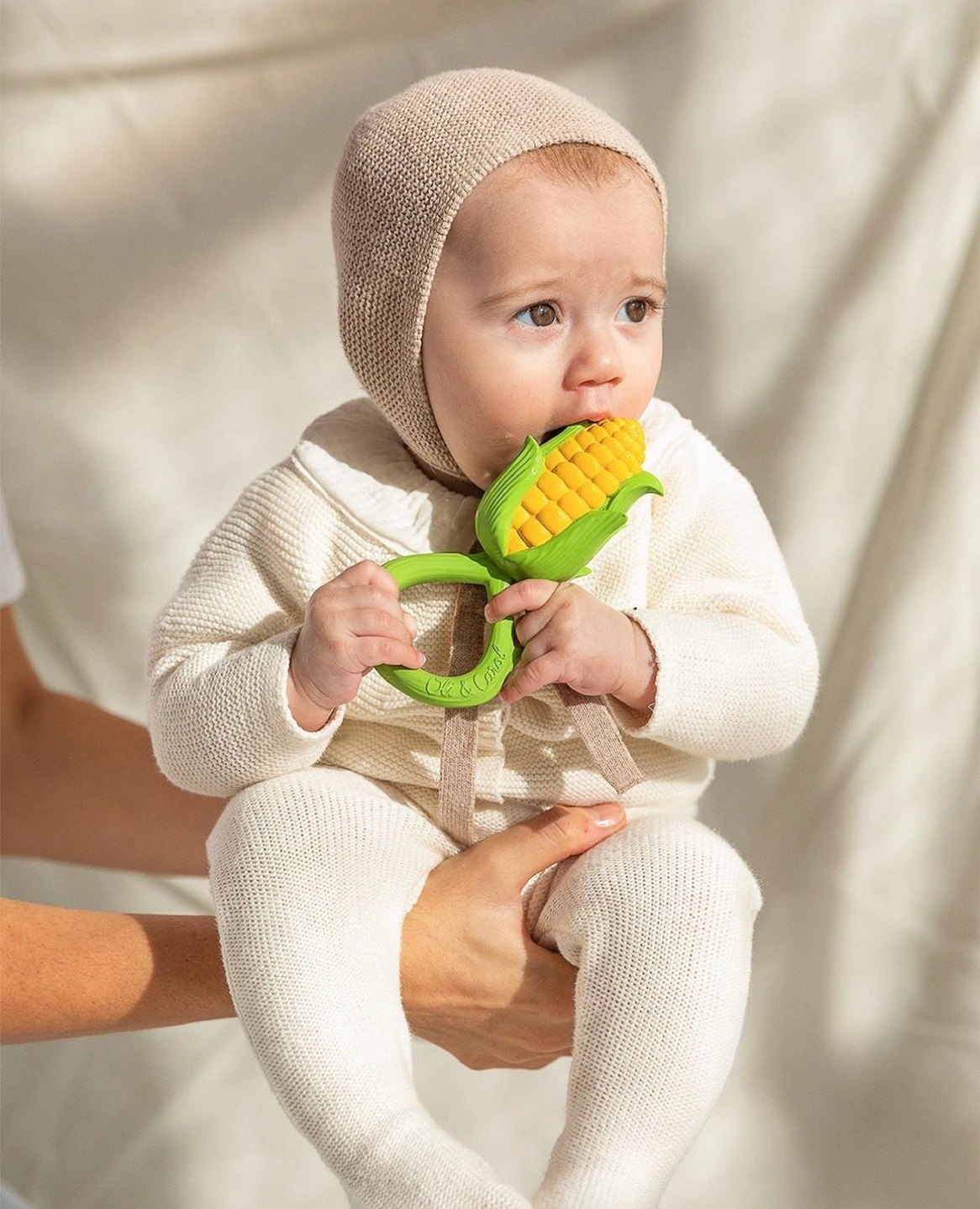 Corn Rattle Toy - Oli & Carol
