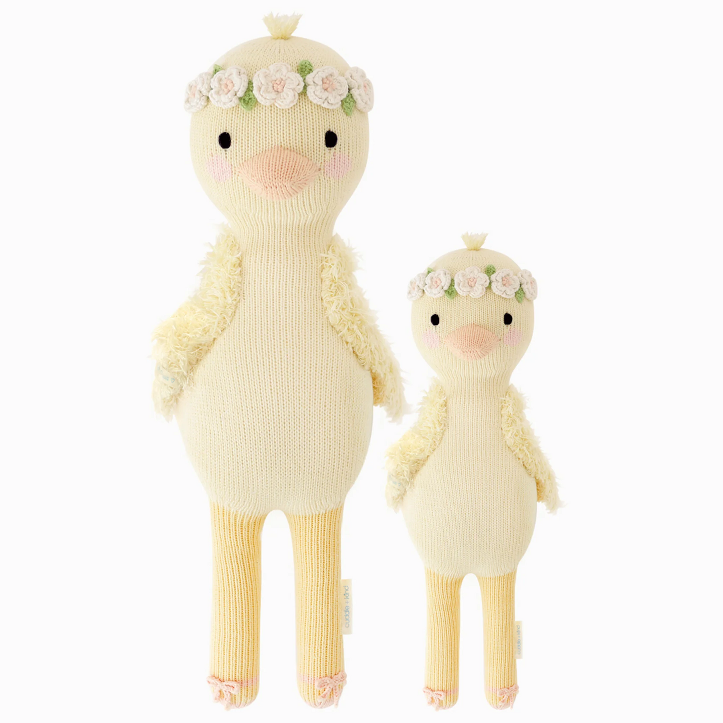 Flora the Duckling (Ivory) - Cuddle + Kind