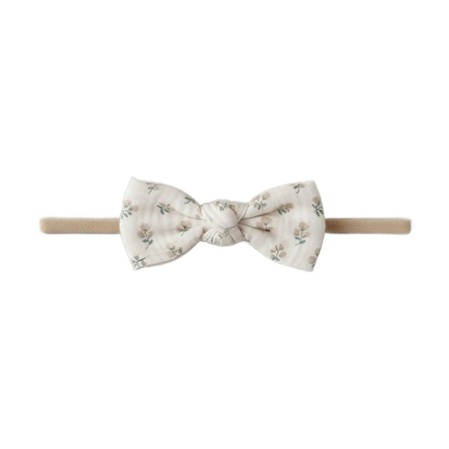 Muslin Palmer Floral Dainty Bow - Kendi