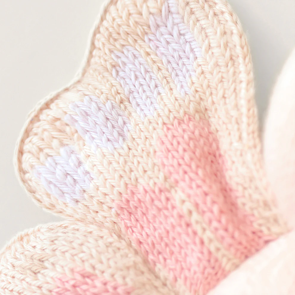 Petal Pink Baby Butterfly - Cuddle + Kind