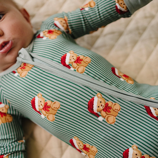 Merry Bears Romper - Lucky Panda Kids