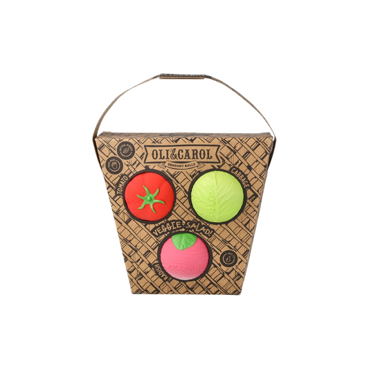 Veggie Salad Sensory Balls - Oli & Carol