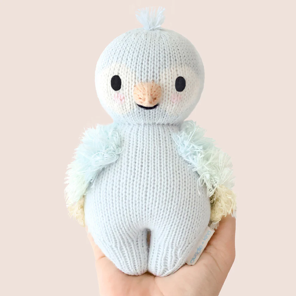 Sky Blue Baby Parrot - Cuddle + Kind