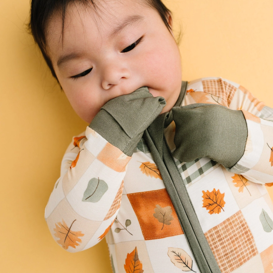 Autumn Patchwork Bamboo Sleeper - Little One Shop