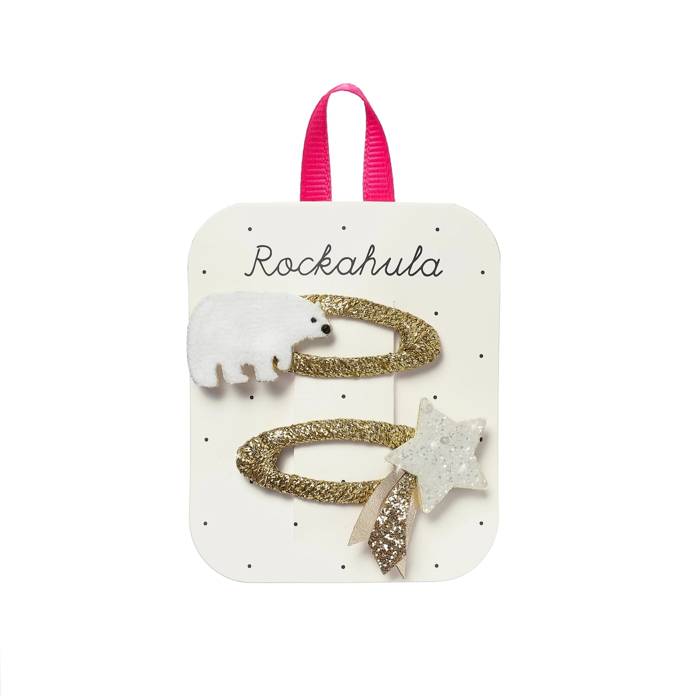 Snowy Polar Bear Clips - Rockahula