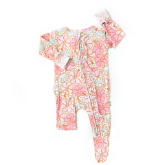 Arielle Shells Ruffle Zip - Gigi & Max