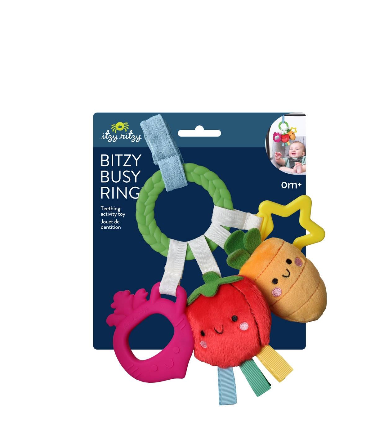 Veggie Bitzy Busy Ring -  Itzy Ritzy