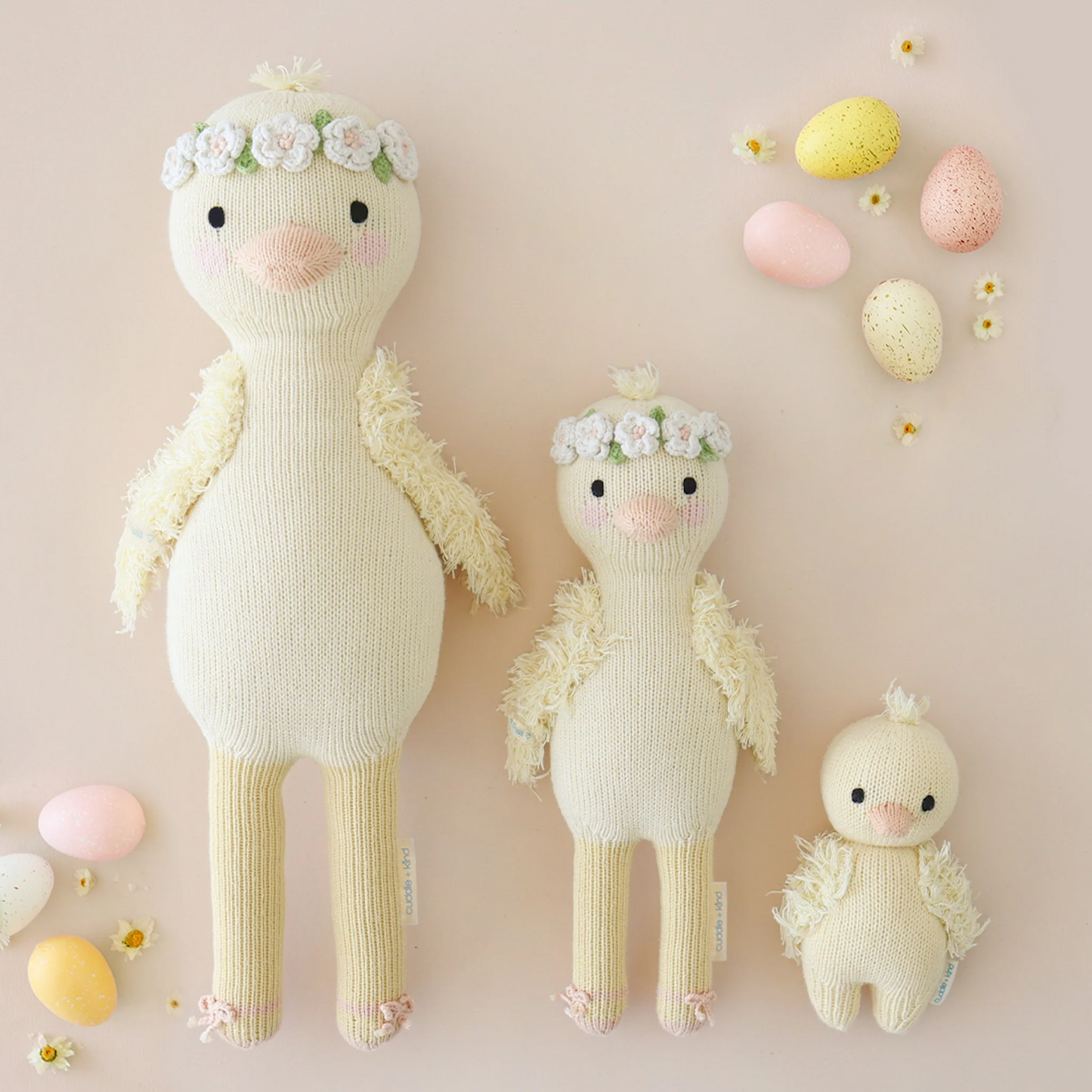 Flora the Duckling (Ivory) - Cuddle + Kind