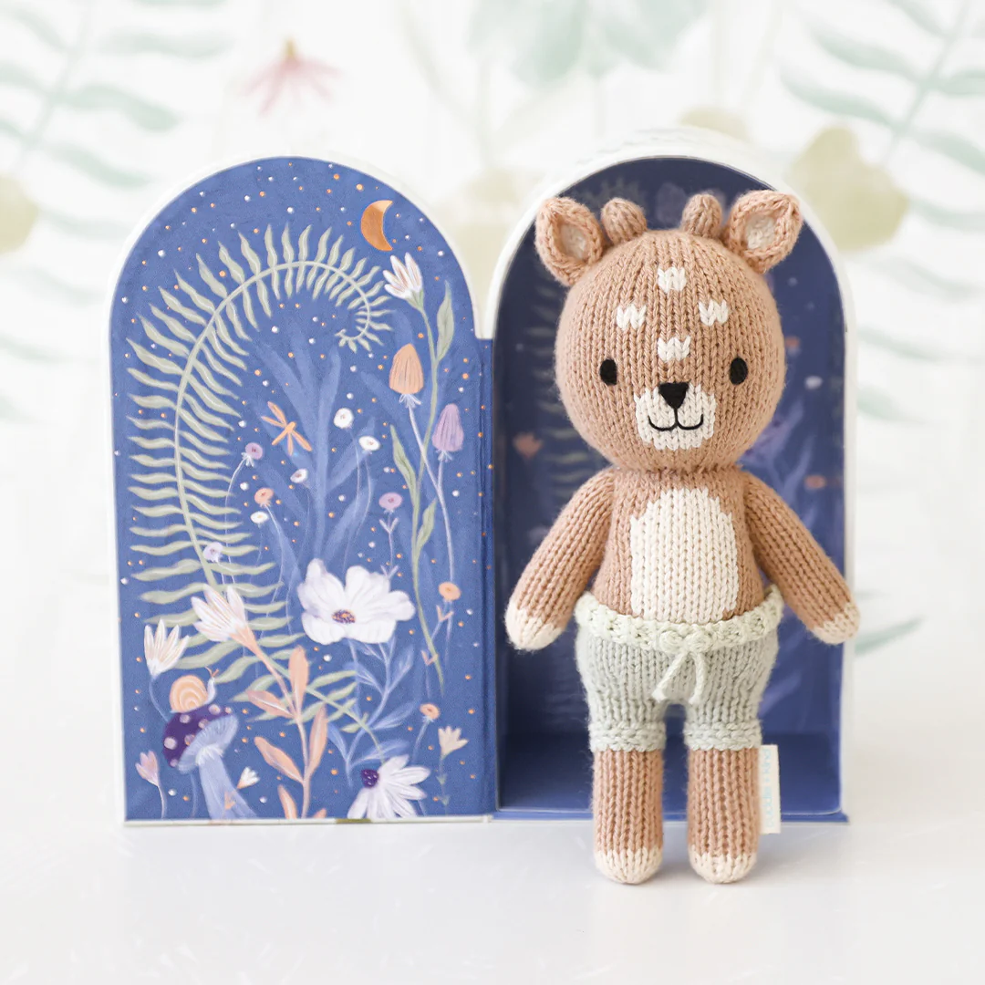Tiny Elliot the Fawn - Cuddle + Kind