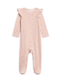 Horan Floral Addy Flutter Pointelle Romper - Kendi
