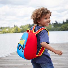 Dump Truck Preschool Backpack - Dabbawalla Bags