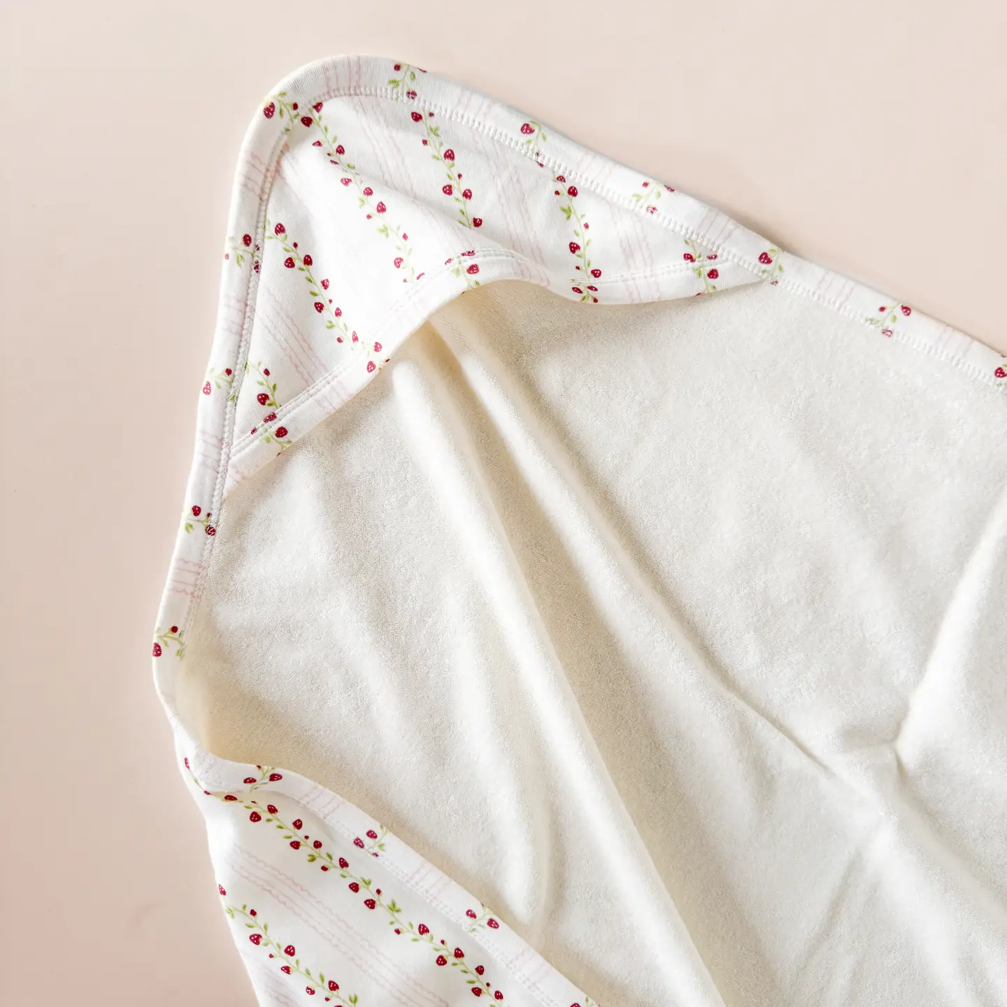 Strawberry Hooded Towel - The Blueberry Hill