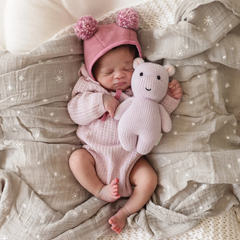 Baby Lavender Hippo - Cuddle + Kind