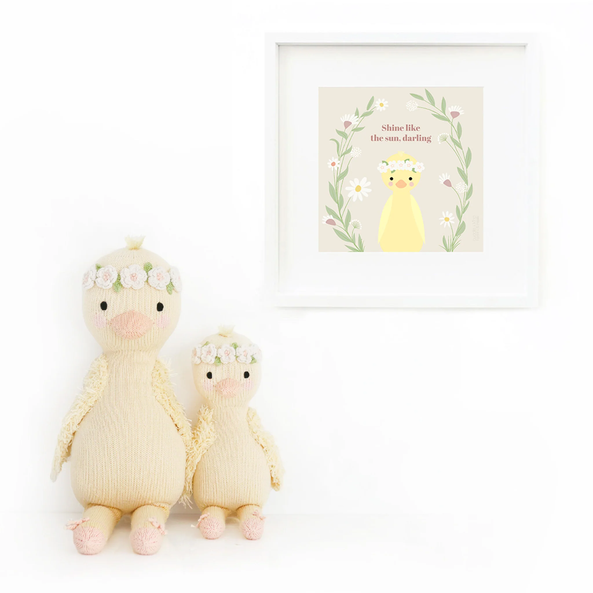 Flora the Duckling (Ivory) - Cuddle + Kind