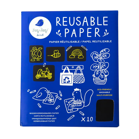 Reuseable & Erasable Paper - Jaq Jaq Bird