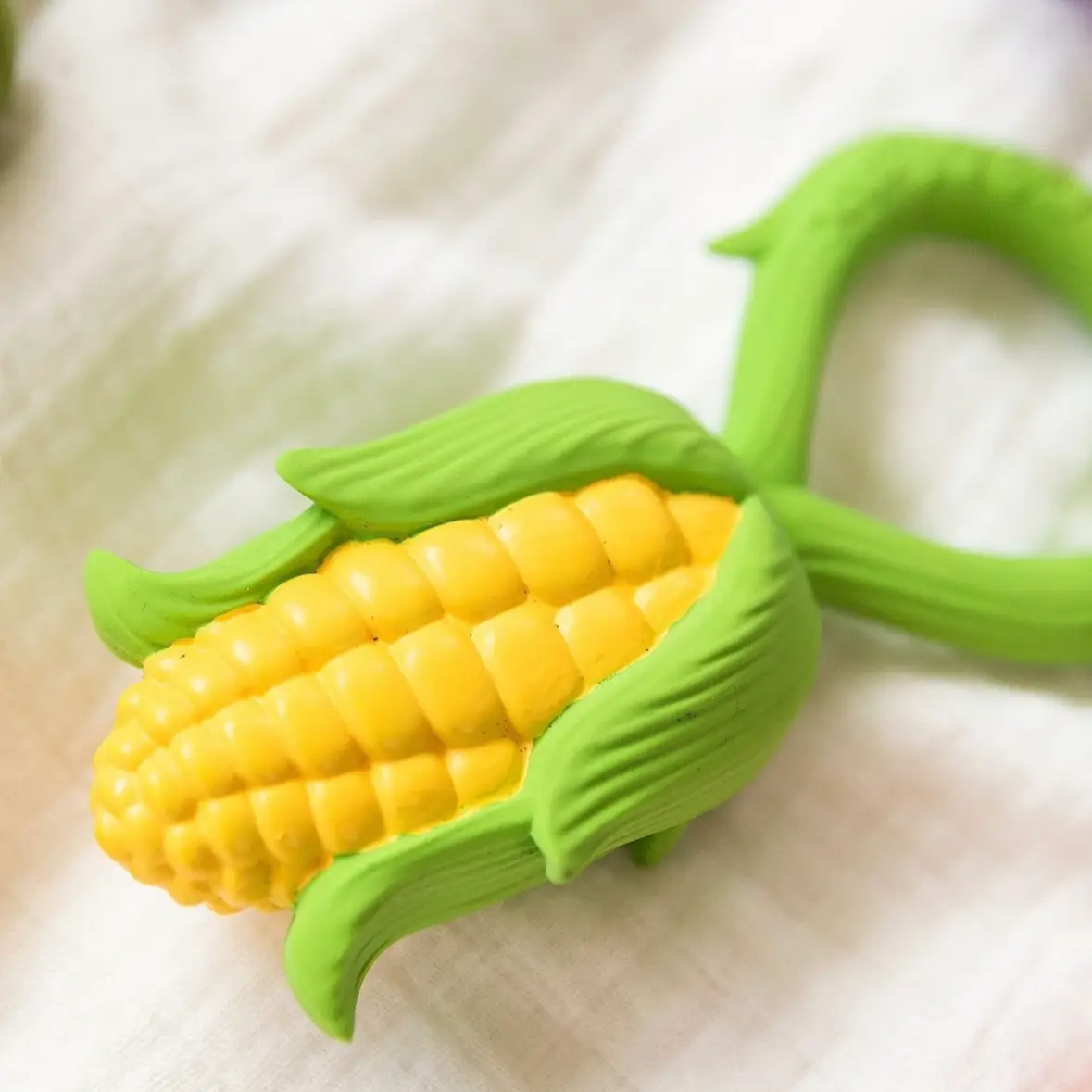 Corn Rattle Toy - Oli & Carol