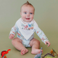 Dino Explorer Bandana Bibs - Copper Pearl