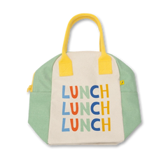 Triple Lunch Zipper Lunch Bag - Fluf