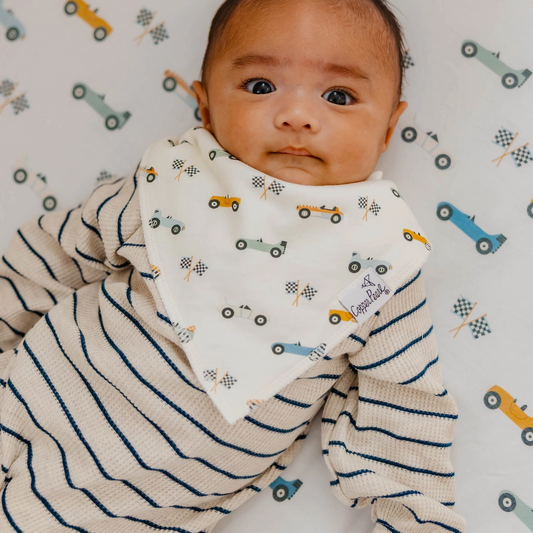 Speedster Bandana Bibs - Copper Pearl