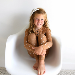 Maple Dot Ruffle Two Piece Set - Gigi & Max