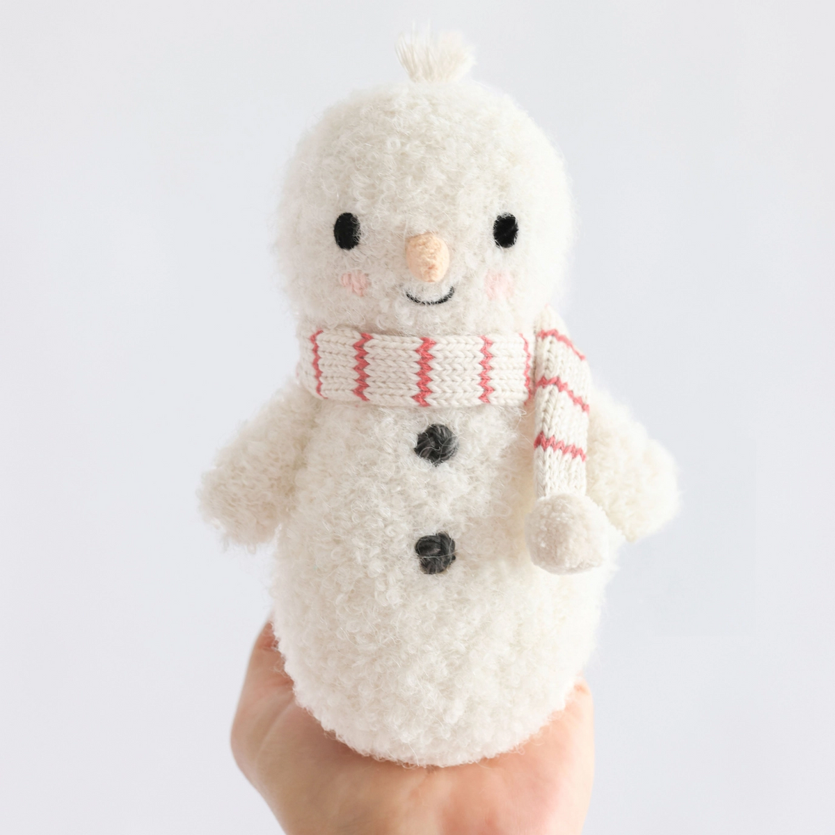 Baby Candycane Snowman- Cuddle + Kind