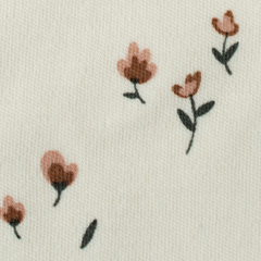 Sadie Floral Natalie Pointelle Long Sleeve Top - Kendi by Colored Organics