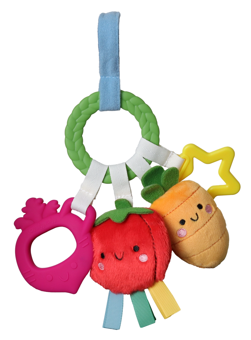 Veggie Bitzy Busy Ring -  Itzy Ritzy