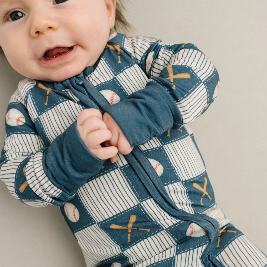 Baseball Patchwork Sleeper - Little One Shop
