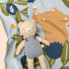 Blueberry Bear Bee Blanket - The Blueberry Hill