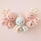 Baby Coral Pink Octopus - Cuddle + Kind