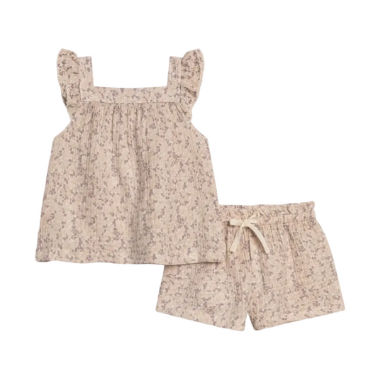 Vionna Floral Louise Tank & Short Set  - Kendi