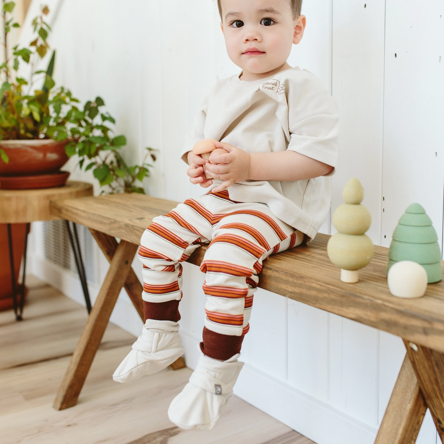 Ancient Scroll Baby Boots - Goumi
