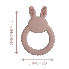 Silicone Bunny Teether - Seedlings & Sprouts