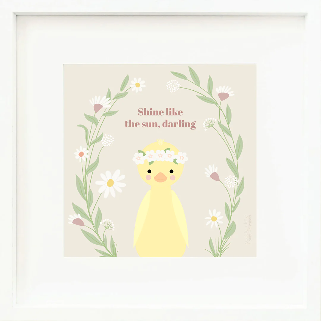 Flora the Duckling (Ivory) - Cuddle + Kind
