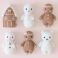 Baby Blush Snowman- Cuddle + Kind