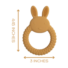 Silicone Bunny Teether - Seedlings & Sprouts