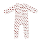 Football Pointelle Footie - SIIX Collection