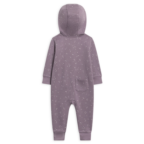 Fog Starlight Greer Hooded Romper - Kendi by Colored Organics